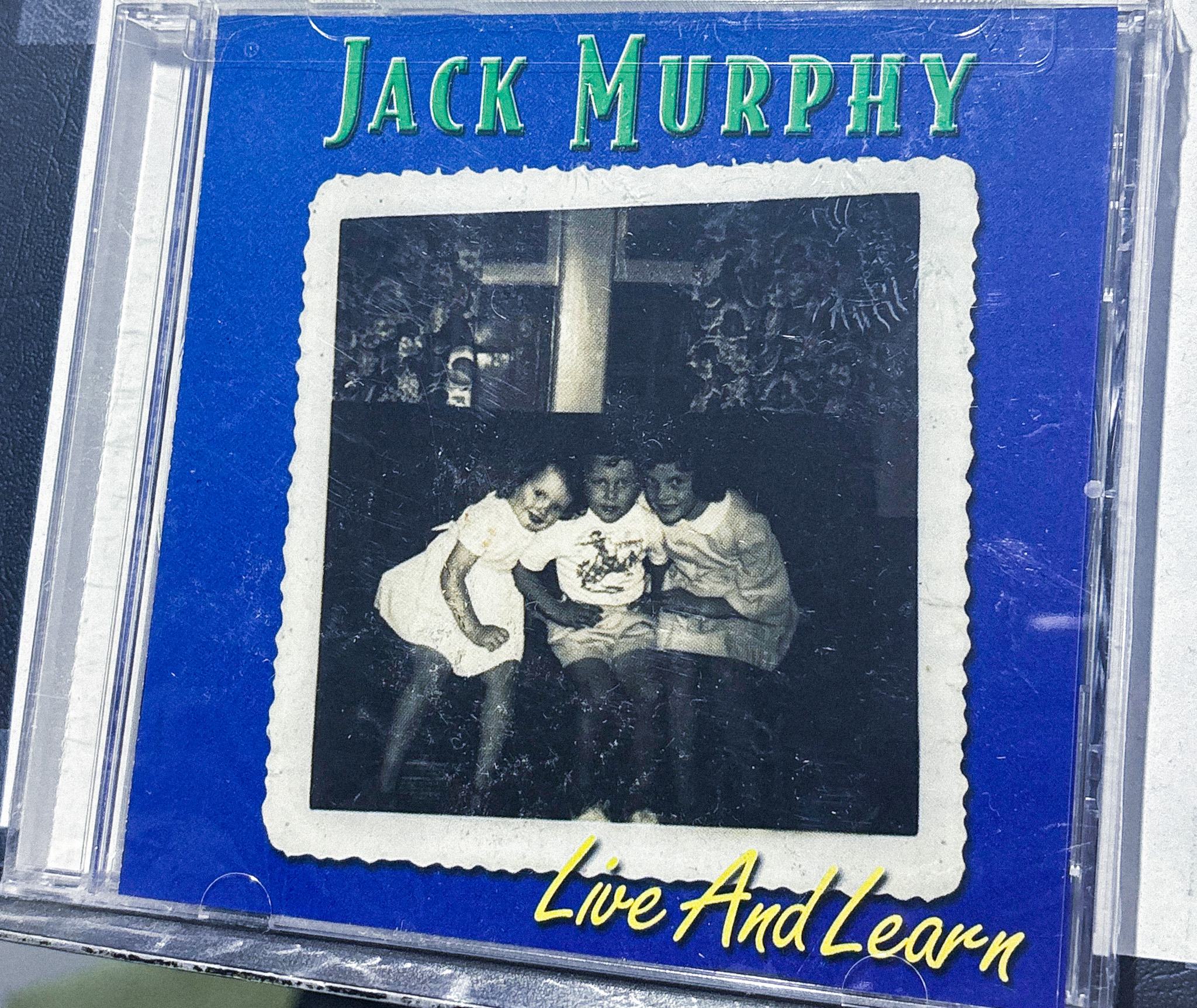 Jack Murphy Live and Learn album cover